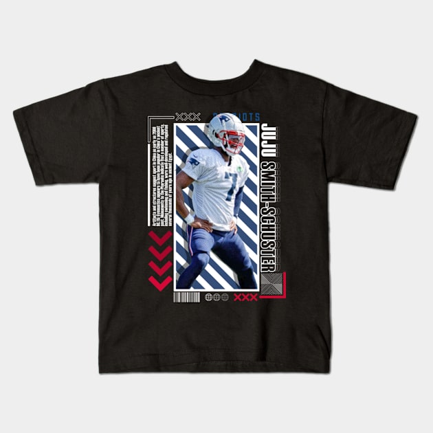 Juju Smith-Schuster Paper Poster Version 10 Kids T-Shirt by art.Hamdan